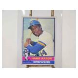 Hank Aaron 1976 Topps estimated value $50