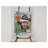 Joe Namath 1973 Topps estimate $40