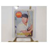 1969 Topps Mickey Mantle estimate $350