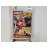 Jerry Rice 1987 Topps estimate $15