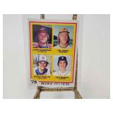 Jack Morris rookie 1978 Topps estimated $75