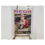Joe Nuxhall signed 1964 Topps estimated $50