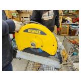 DeWalt chop saw works