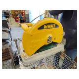 DeWalt metal chop saw works