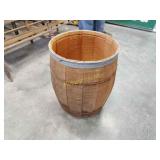 Old nail keg barrel