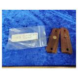 Colt officer ACP Walnut grips