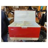 Coleman cooler with all accessories
