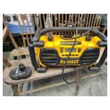 DeWalt radio with/charger or u can plug in