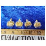 4 gold flakes bottles small
