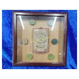 Old DuPont powder can & and caps