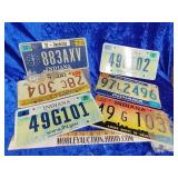 Vintage Indiana license plate lock