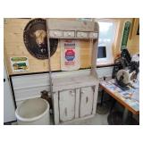 Primitive looking wall cabinet/shelf