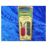 Pocket pair knife and keychain