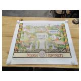 Signed Fred V.Mills Indiana University artwork