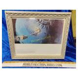 1977 20th century Fox Star wars print limited