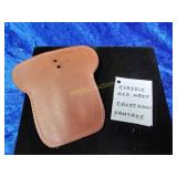Classic Old West crossdraw pancake holster