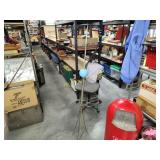 Antique lightning rod with glass bulb