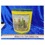 John Deere Vintage popcorn tin will need cleaned