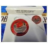 Geo achievement medals and pen The pen