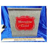 Meadow gold Milk box really good shape