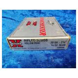 20ga rifled slugs hollow point