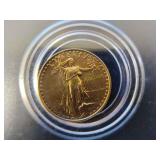 1/10th United States Gold coin