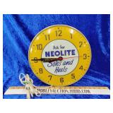 NEOLITE Soles & Heels vintage clock Works but