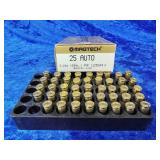 25 Auto ammo