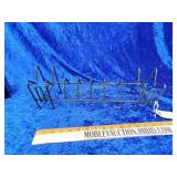 Handgun rack holds eight guns