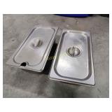 2 food truck pans