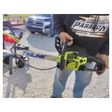 Poulan chainsaw has compression