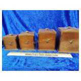 Vintage kitchen canister set