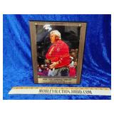 Bob Knight the general plaque