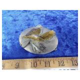 Bald eagle belt buckle