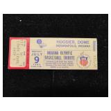 Rare 1984 Olympic basketball ticket Seat 1