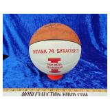 1987 IU NCAA champions team autografted ball