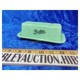 Jadeite butter dish