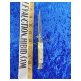 Push button stiletto knife check local laws