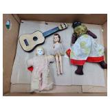 Vintage doll flat