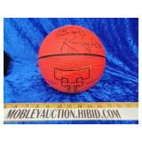 Bob Knight autographed Texas tech Basketball