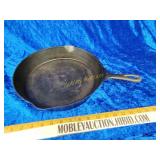 Wagner #10. -0- cast iron pan