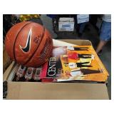 IU lot with ball