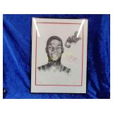 Calbert Chaney autographed Tim Hayden 82 of 500