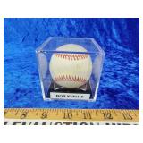 Bob Knight autographed baseball signature is