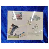 Harry caray autographed Cubs