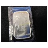 1 oz silver bar