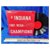 Indiana 1981 NCAA champion record