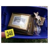 TOTE OF PICTURES-NO SHIPPING