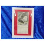 Extremely Rare 1986 Steve Alford calendar only