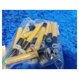 25 vials of gold flakes